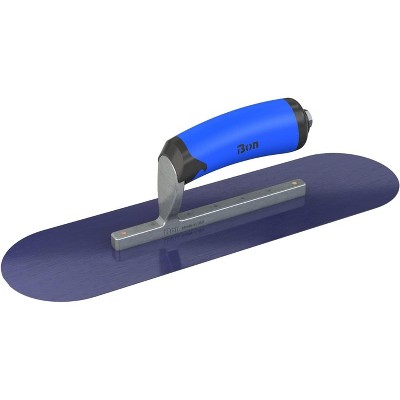 Bon Tool 67-164 Pool Trowel - Blue Steel - 14 X 4 - Comfort Grip