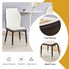 NicBex PU Dining Chairs Set of 4,Modern Kitchen Chairs with High Backrest and Metal Legs for Living Meeting Room,Bedroom - 4 of 4