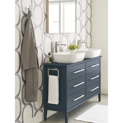 Polished Nickel Single Prong Wall Mounted Robe Hook