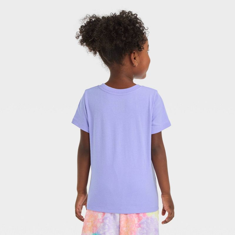 Toddler 'You Are Magic' Short Sleeve T-Shirt - Cat & Jack™ Lavender, 3 of 5