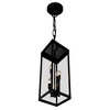 CWI Lighting Windsor 4 Light Black Outdoor Ceiling Light - 4 of 4