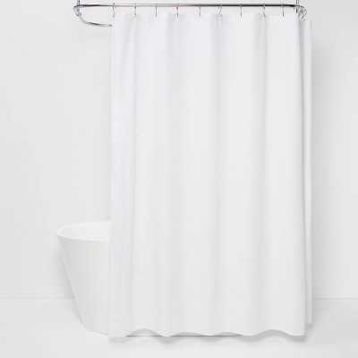 Floral Bloom Shower Curtain White - Threshold™