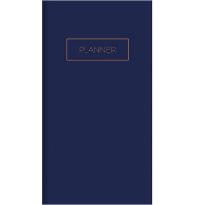 TF Publishing blishing 3.5" x 6.5" Planner Monthly Pocket Bright Navy 99-1998