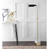 56.5" Iva Adjustable Library Floor Lamp Gold -JONATHAN Y: Marble Base, LED, Rotary Switch - 3 of 4