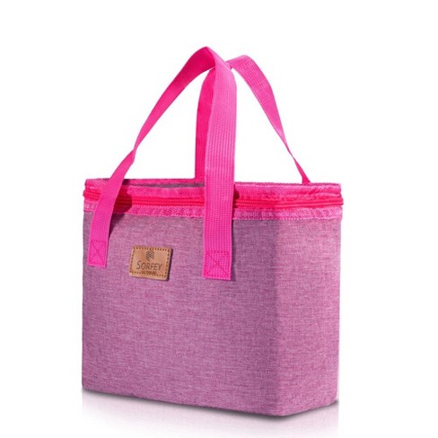 Lunch Bag For Kids, Insulated Cooler Lunch Bag, Pink By 