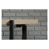 North Avenue Console Charter Oak - Sauder: Durable TV Stand, Industrial Style, Versatile Use - 2 of 4