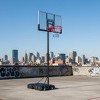 Gymax 44" Shatterproof Backboard Portable Basketball Hoop with Fillable Base Height Adjustable 4.4-10 FT - 4 of 4