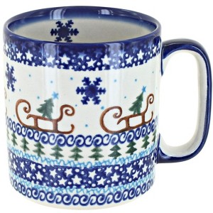 Blue Rose Polish Pottery Vena Mug - 1 of 2