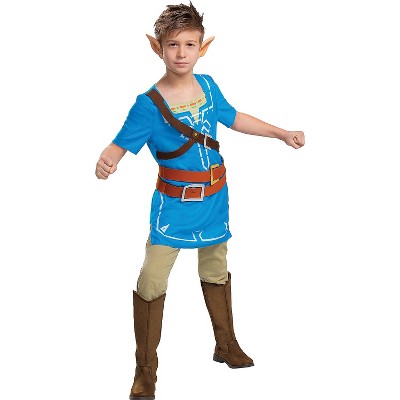 Boys' The Legend of Zelda: Breath of the Wild Link Classic Costume
