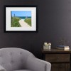 Trademark Fine Art - Beata Czyzowska Young To The Beach Matted Framed Art - 2 of 4