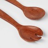 2pk Wood Serving Utensil Set - Threshold™