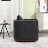 CAVINAS Swivel Barrel Chair with 360 Degree Rotation, Soft Fabric Upholstery and High-Density Cushion - 2 of 4