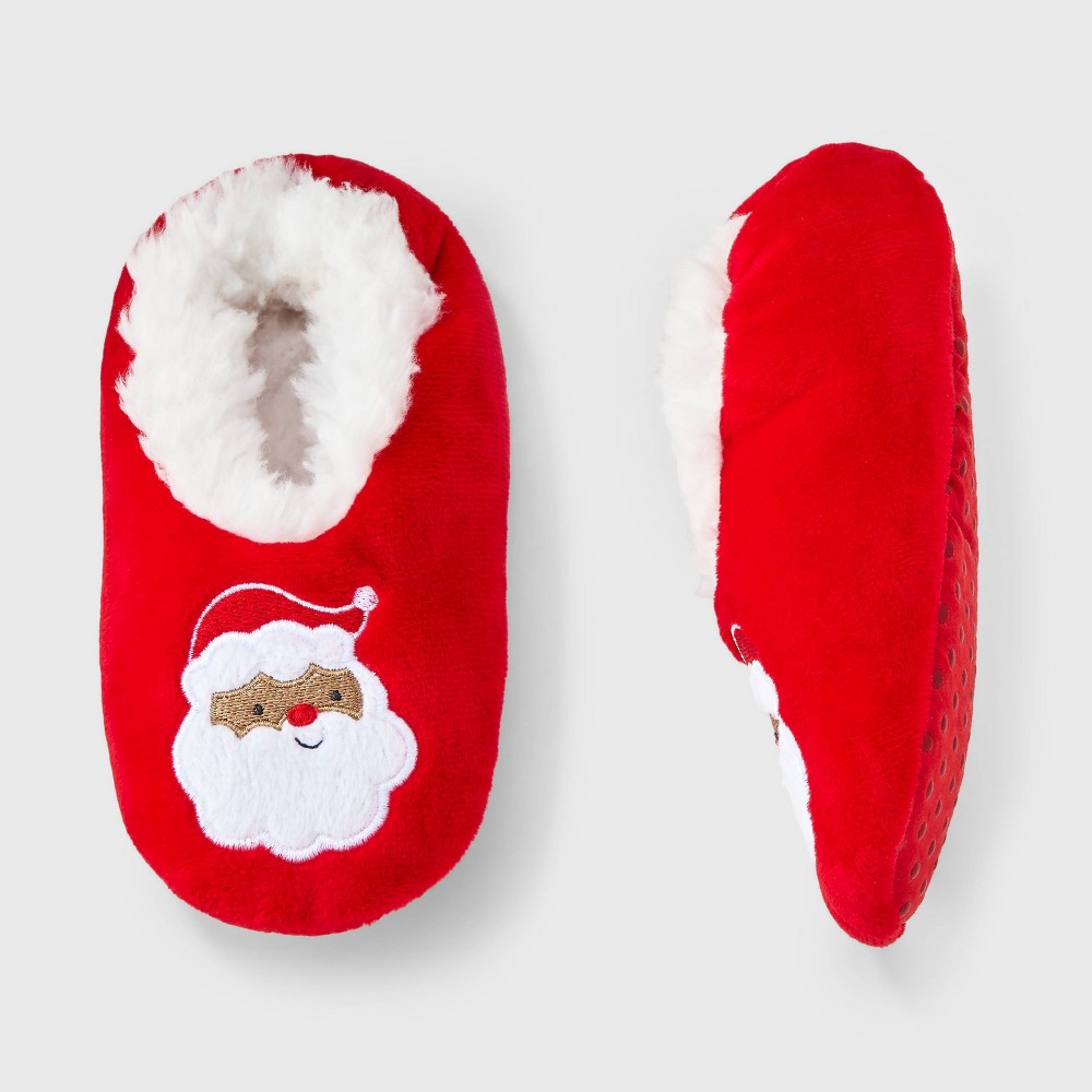 Carter's Just One You®? Toddler Santa Slipper Socks - Red 2T-3T