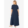 Jessica London Women's Plus Size Stretch Knit Sweetheart Maxi Dress - 3 of 4