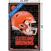Trends International NFL Cleveland Browns - Neon Helmet 24 Unframed Wall Poster Prints - 3 of 4