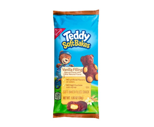 Teddy SoftBakes Snacks Vanilla Filling - 1.06oz