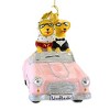 Huras Family 3.75 In Pups In Pink Cabrio Christmas Tree Ornament , Dog Christmas Ornament (1PC) - 3 of 3