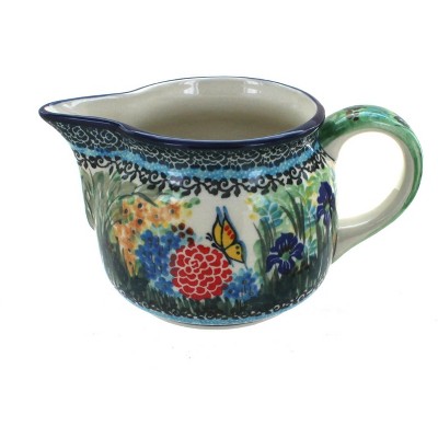 Blue Rose Polish Pottery Teresa Small Pitcher