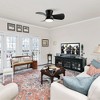 Parrot Uncle 31" Modern Indoor Flush Mount Integrated LED Ceiling Fan - 3 of 4
