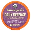 BareOrganics Daily Defense, Tea with Superfoods, Green Tea, 10 Pods, 0.17 oz (4.75 g) Each - image 3 of 3