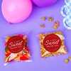 Big Dot of Happiness Cherry Red Simple Script Thank You Stickers and Clear Cookie Bags, Cellophane Treat Bags 4.25x7 Inches - 25 Count - 2 of 4