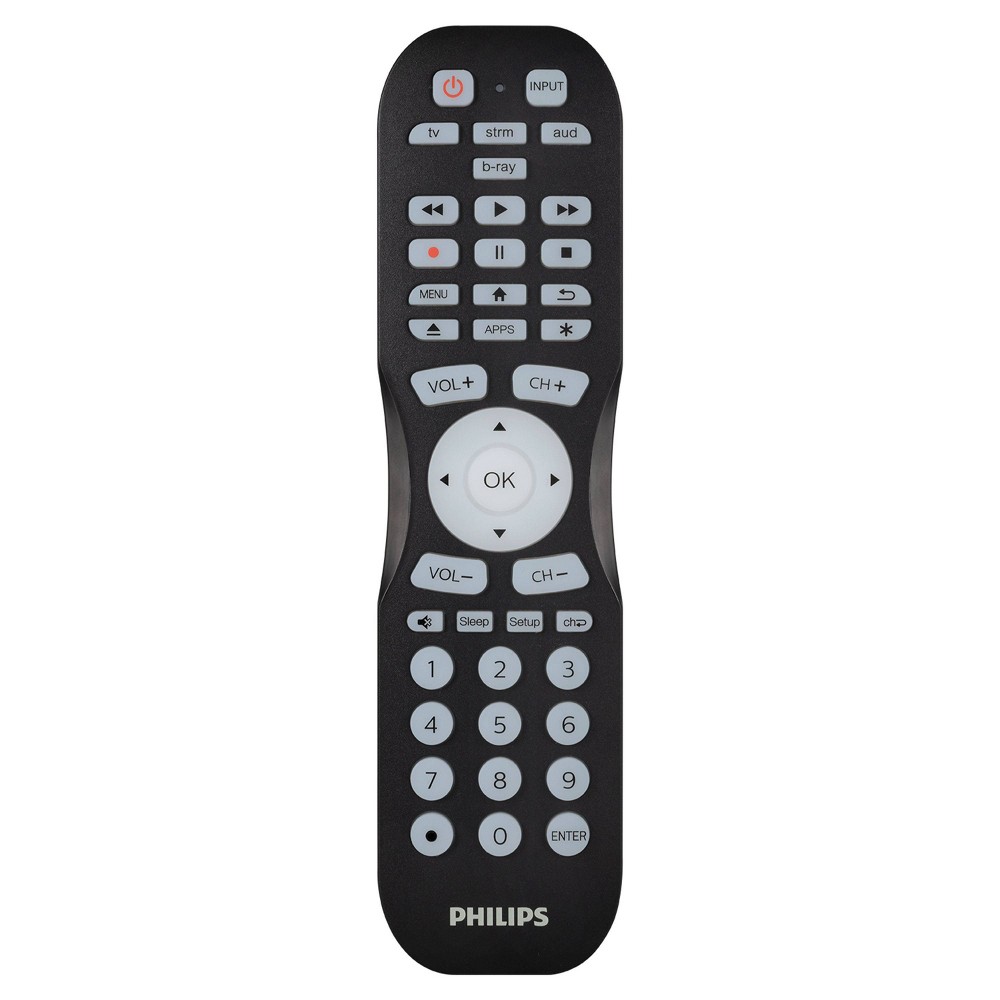 Philips 4-Device Bluetooth Universal Remote Control - Black