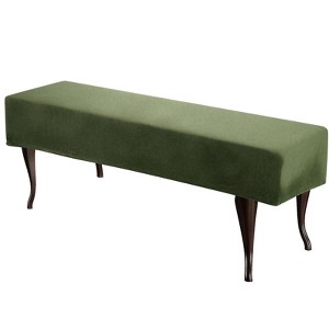 Unique Bargains Stretch Anti-Dust Protecting Dining Bench Slipcovers 40" - 55" - 1 of 4