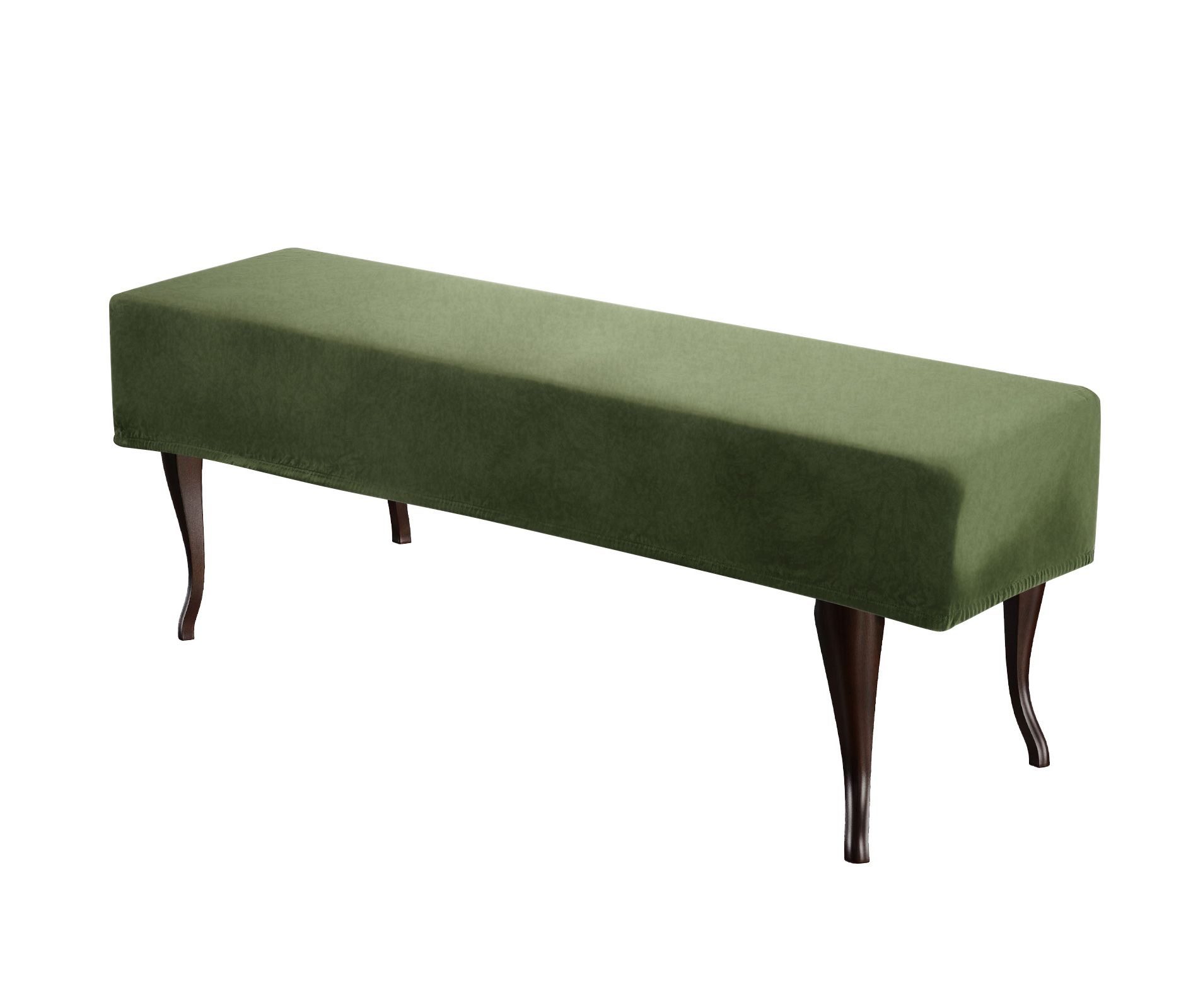 Unique Bargains Stretch Anti-Dust Protecting Dining Bench Slipcovers 40" - 55" Green