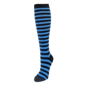 Thin Striped Pattern Knee High Socks from the Sock Panda (Women's Sizes, Adult Medium) - 1 of 3