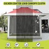 13x13 Pop-Up Canopy Tent with Mosquito Netting, Heavy Duty Gazebo with Waterproof UV Double Roof - 2 of 4