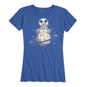 Women's - Disney - It's A Small Moon Short Sleeve Graphic T-Shirt - 1 of 4