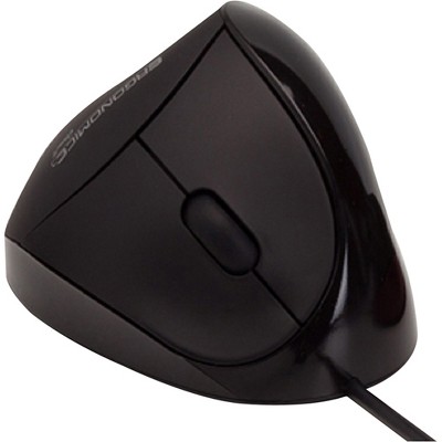 COMFI II WIRED ERGONOMIC COMPUTER MOUSE BLACK - Optical - Cable - White - USB - 1000 dpi - 5 Button(s) - Right-handed Only