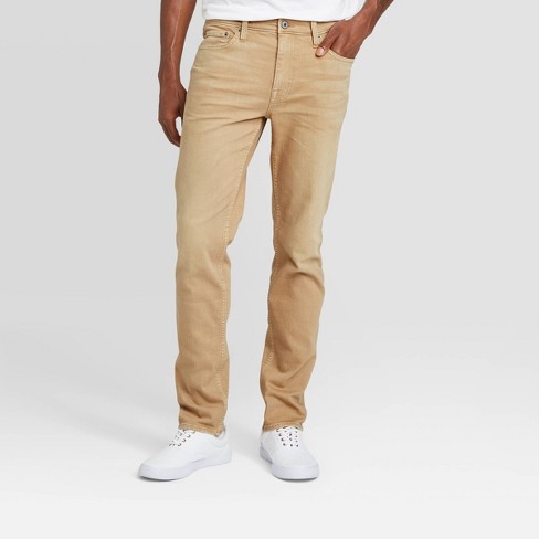 Men's Slim Jeans - Goodfellow Co™ Khaki : Target