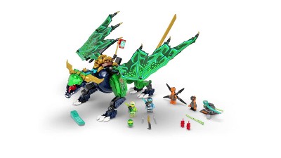 Lego 71766 ninjago le dragon légendaire de lloyd avec figurines serpent  vipere et python avec banniere de mission a collectionner - La Poste