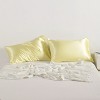 2 Pack Satin Pillowcases for Hair and Skin, Luxurious and Silky Pillow Cases with Envelope Closure - NTBAY - 3 of 4