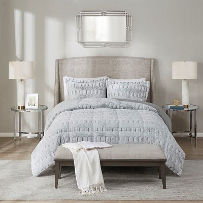 PAGED Faux Fur Comforter Set Bedding Comforter Sets with Standard Sham, Machine Washable
