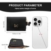 FATMOON Wallet for Women- Fashionable Butterfly PU Leather Wallet - Easy to Use Small Card Holder with ID Window,Perfect for Daily Use and Gift - 3 of 4