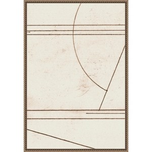 Amanti Art Minmod No1 by Dan Hobday Canvas Wall Art Print Framed 16 x 23-in. - 1 of 4