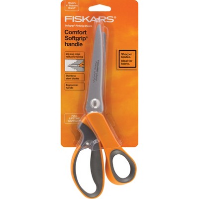 Fiskars Softgrip Pinking Fabric Shears 9.5"