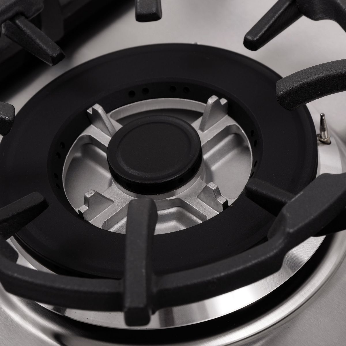 Cosmo COS-640STX-E 24 in. Gas Cooktop in Stainless Steel with 4 Sealed Burners - thumbnail 5