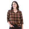 Aventura Clothing Women's Eve Popover Top - 4 of 4
