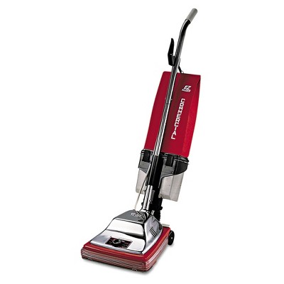 Sanitaire SC887E 7 Amp TRADITION 12 in. Upright Vacuum with Dust Cup - Red/Steel
