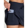 Avalanche Women's Super Soft Interlock Jersey Golf Tennis Skort with Inner Compression Pocket, Built In Shorts - 2 of 4