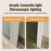 Kumasinova 65" Full Length Mirror Wall Mounted,Frameless LED Mirror Full Length with 3-Color Lights,HD Reflection,Full Body Mirror for Bedroom,Silver - 3 of 4