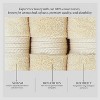 Home Weavers Elegance Essentials 550GSM 100% Cotton Zero Twist Super Absorbent Bath Towel Set - 4 of 4