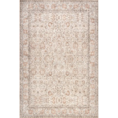 Nuloom Hillstone Collection Glenette Traditional Vintage Medallion Area Rug