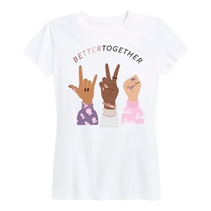 Women's - Barbie - Better Together Short Sleeve Graphic T-Shirt - 1 of 4