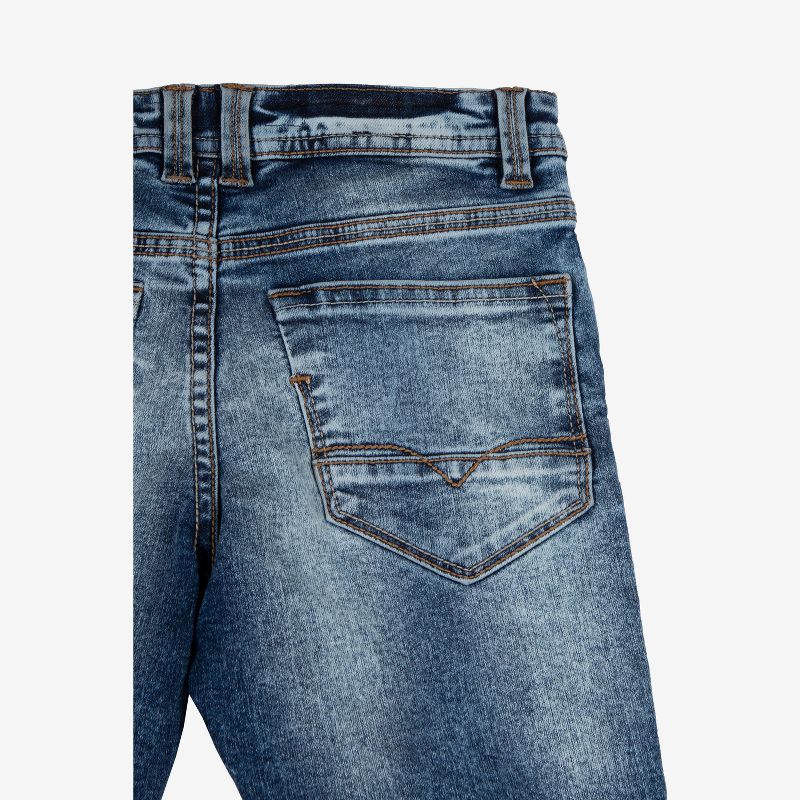 X RAY Little Boy's Ripped and Repaired Stretch Jeans, 4 of 5