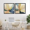 Stupell Industries Abstract Sunshine Florals 2pc Floating Frame Art Set - 2 of 4