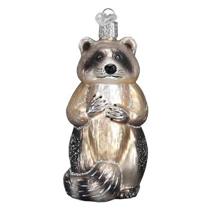 Old World Christmas 3.5 Inch Raccoon Christmas Ornament Animals Tree Ornaments - 1 of 3